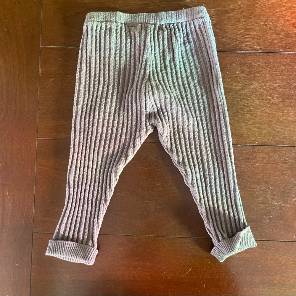 Zara Ribbed Knit Pants - Picture 4 of 4
